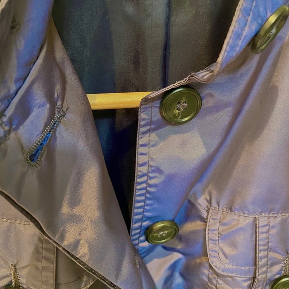 Benetton Purple Iridescent Nylon Jacket - Picture 6 of 9